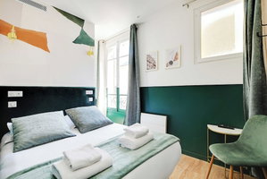 Hotel Cosy Cocoon For 2P With A/C - Near Montmartre cazare Saint-Ouen