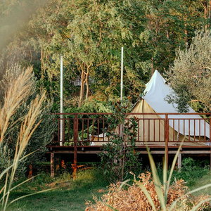 Hotel Ljubac Glamping Belltent Robinson cazare Razanac