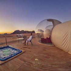 Hotel Wadi Rum Bubble Luxotel - Campsite cazare Ad Disah