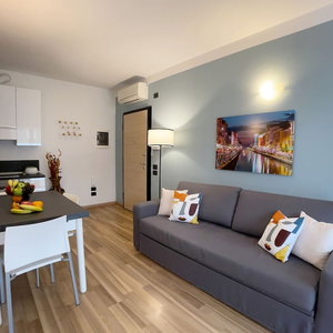 Hotel Candiani F1 Bilocale cazare Novate Milanese