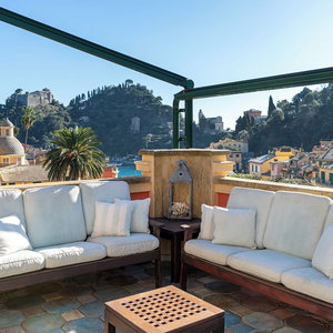 Hotel Lovely 2-Bedroom Flat - Sea View Terrace cazare Portofino