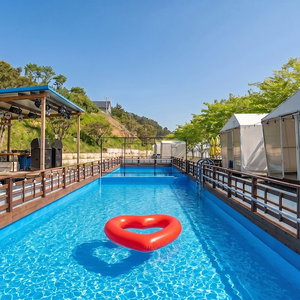 Hotel Boryung Oz Camping Glamping cazare Boryeong