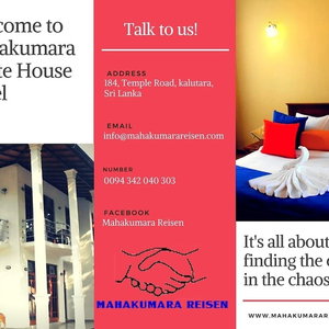 Hotel Mahakumara White House Hotel cazare Meda Wadduwa