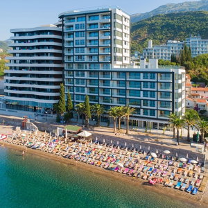 Hotel Sunraf Luxe Apartments cazare Becici