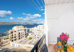 Hotel Seashells Apartment With Sea View Terrace With Romantic Sunsets cazare Bugibba