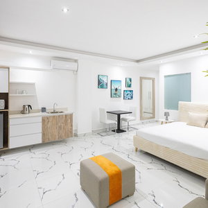 Hotel O'beach Boutique Studios cazare Flic en Flac