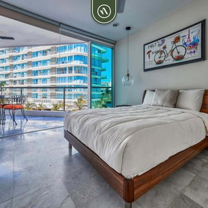 Hotel 2Br With Private Balcony - Oceanfront Building cazare Nuevo Vallarta