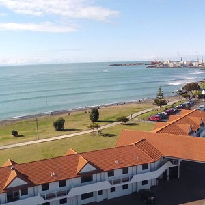 Hotel Harbour View Motel On Ahuriri Beach In Napier Nz With Sea View Suites cazare Napier