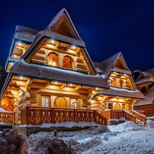 Hotel Stylish Highlander Holiday Home, Sauna, Jacuzzi cazare Poronin