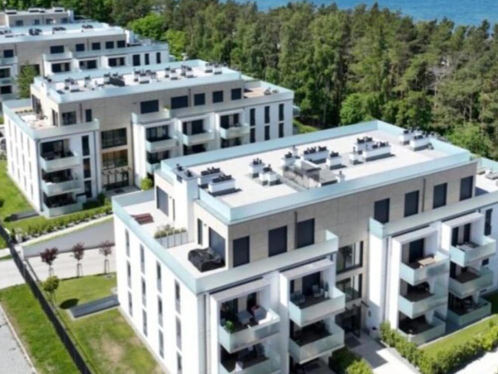 Hotel Apartment Near Baltic Sea With Balcony View