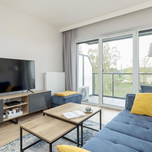 Hotel Apartment With A View Of The River, Pool And Sauna cazare Dziwnow