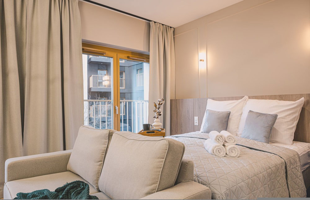 Hotel Puerto 12 Luksusowe Studio Balkon Nad Portem