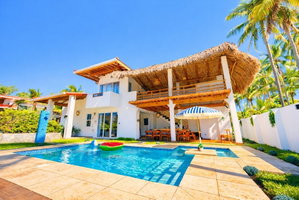 Hotel Oceanfront Villa In Amatecampo Beach cazare El Rosario