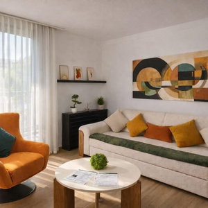Hotel Captivating 2-Bed Apartment In Tunis cazare Ariana