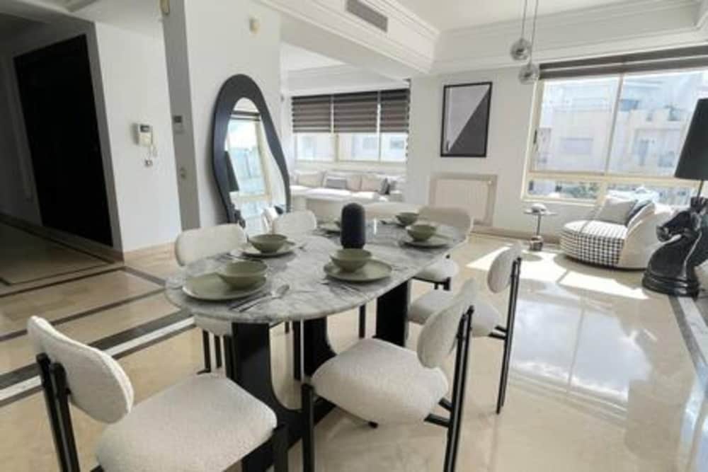 Black White Modern Spacious