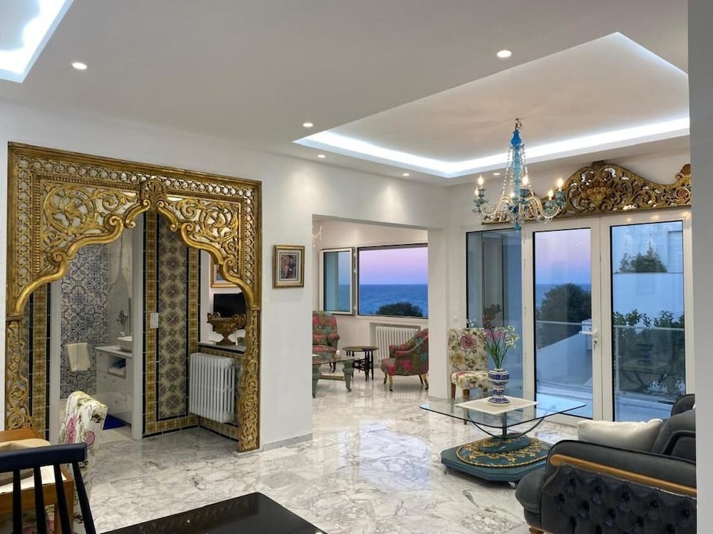Hotel Luxurious Sea View With Private Beach In Gammarth Marsa