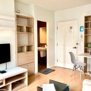 Hotel 1Br Condo 5 Min To Bts 1000Mbps Fiber Wi-Fi Great Location cazare Phra Khanong
