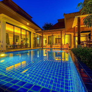 Hotel 3Bed Bali Style Villa Close To Beach Pr6 cazare Pran Buri