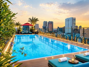 Hotel Happy Life Grand Hotel & Sky Bar cazare Quan Bon