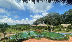 Hotel Suoi Rao Hao Huc Village cazare Thi Tran Ngai Giao