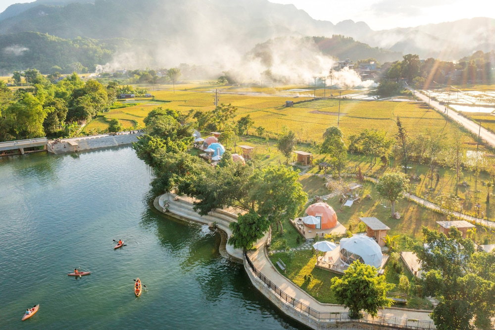 Hotel Deluxe Glamping In Mai Chau Lodge
