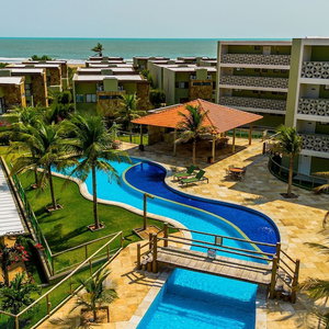 Hotel Apto Em Resort Com Acesso Praia Do Coqueiro cazare Luis Correia
