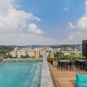Hotel Cozy Studio In Building With Pool Rup1405 cazare Blumenau