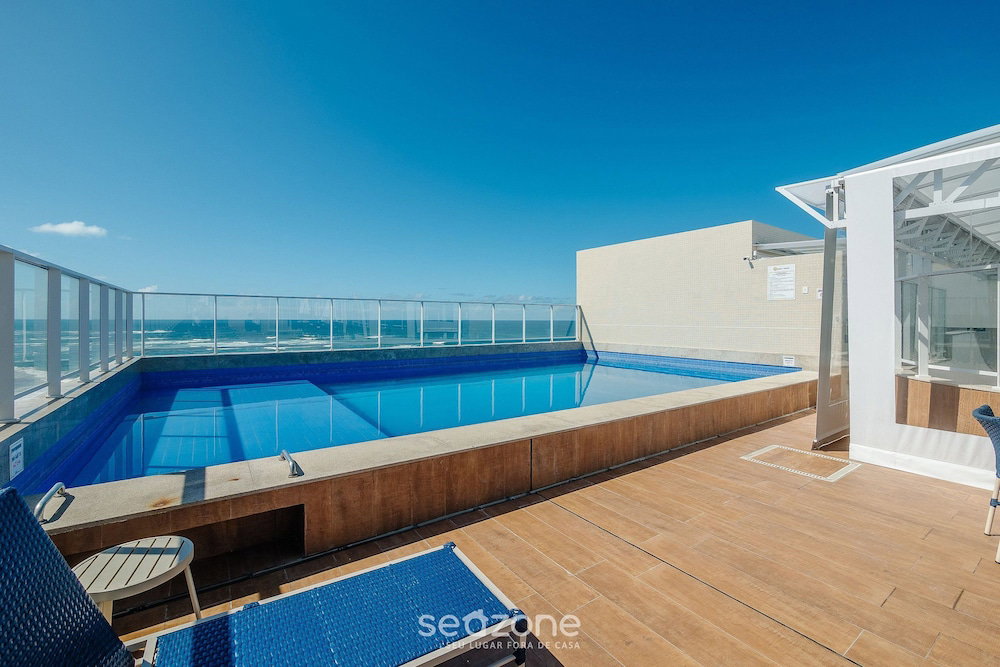 Hotel Studio In Bldg. Oceanfront In Salvador Sma0216