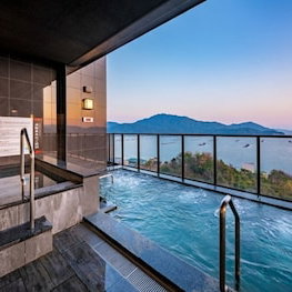 Hotel Livemax Resort Miyahamaonsen Ocean cazare Hatsukaichi