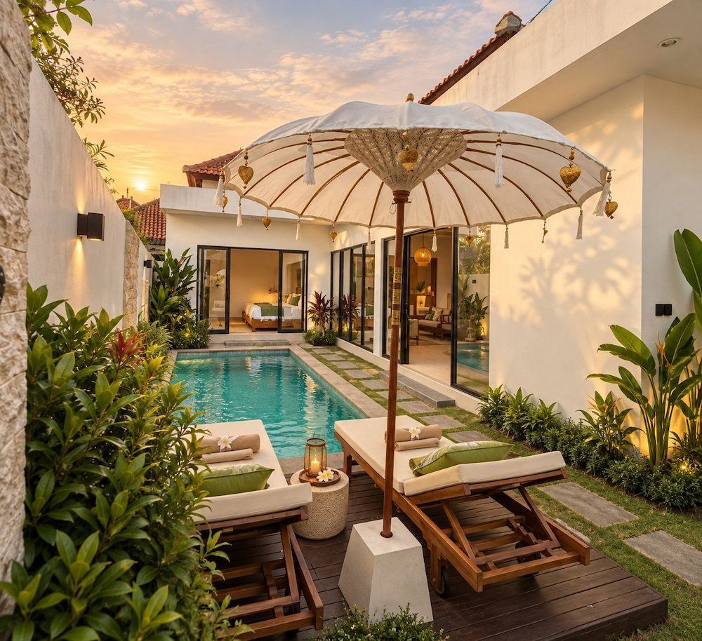 Hotel Private Pool Villa, Central Canggu
