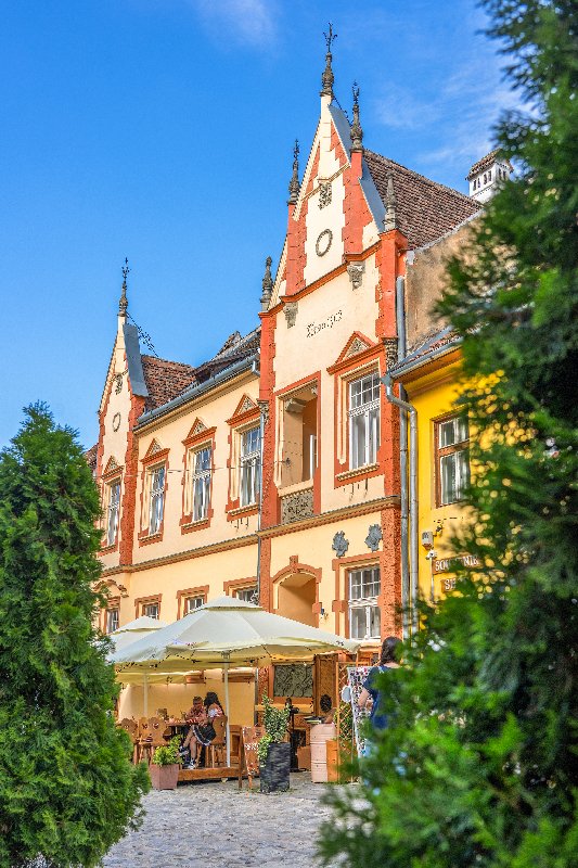 An Der Holztreppe