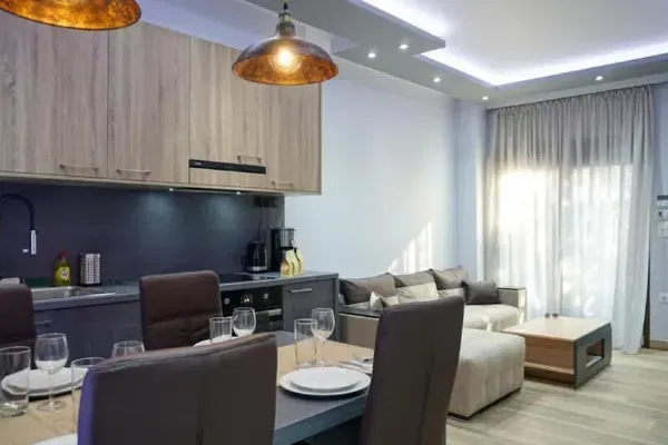 Hotel Charming 1-Bed Apartment In Nea Moudania