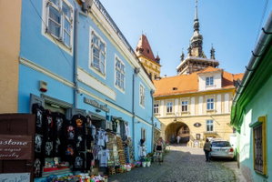 Hotel Blue House Citadel Sighisoara cazare Sighisoara