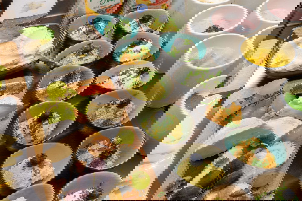 Breakfast buffet