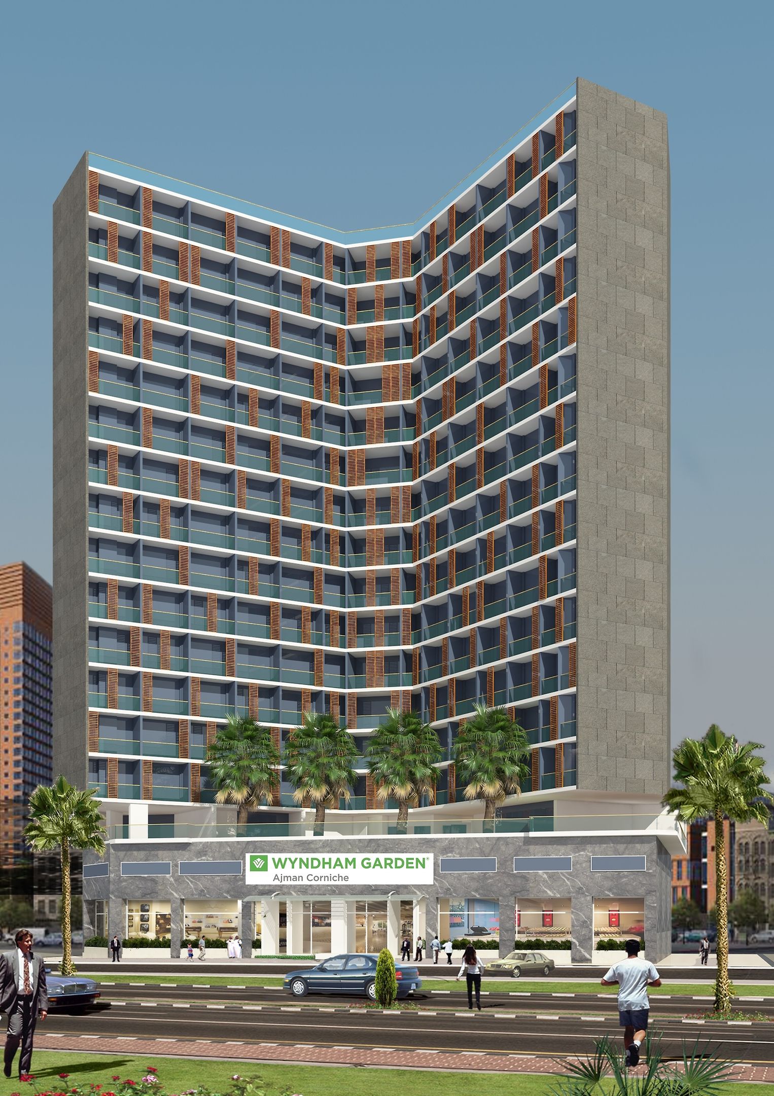 Hotel Wyndham Garden Ajman Corniche