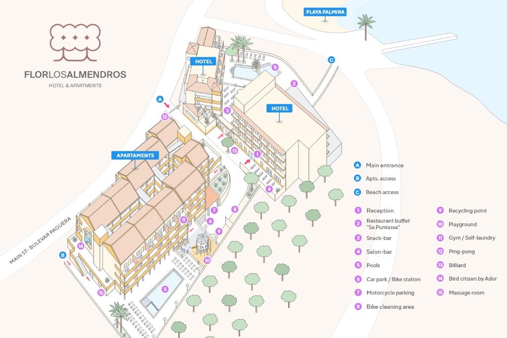 dal travel Hotel Flor Los Almendros
