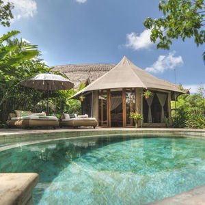 Hotel Sandat Glamping Tents cazare Ubud