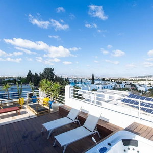 Hotel Panoramic View Enjoy A Jacuzzi In Sidi Bou Said cazare Sidi Bou Said