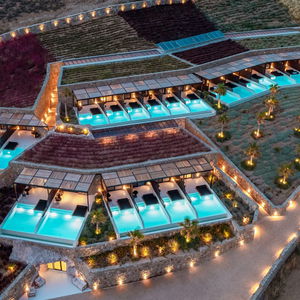 Hotel Ftelia Black Villas cazare Mykonos