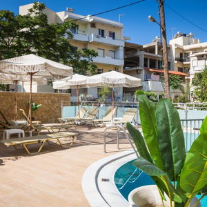 Hotel Theo Beach Hotel Apartments cazare Rethymno