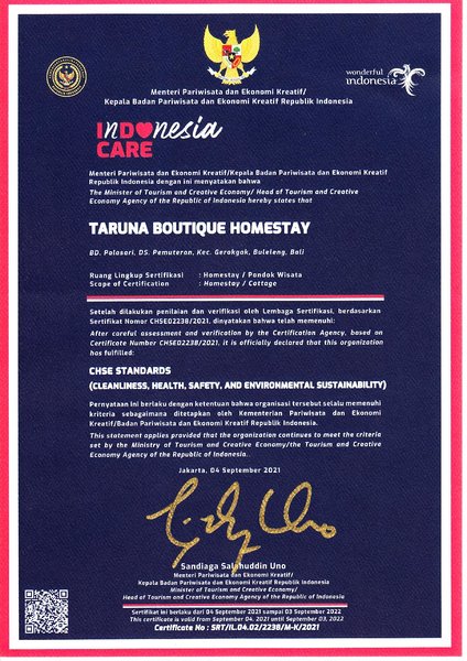 Hotel Taruna Homestay