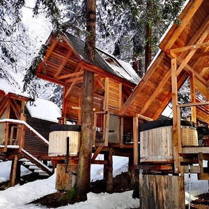 Hotel Ribno Alpine Glamping cazare Bled